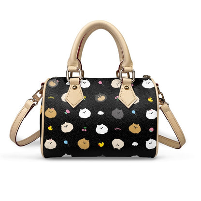 【 予約商品】"KLMuCCo" Random Face Mini Boston Bag / ランダムフェイスミニボストンバッグ