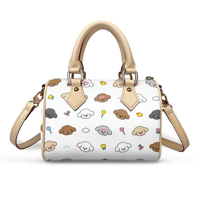 【 予約商品】"KLMuCCo" Random Face Mini Boston Bag / ランダムフェイスミニボストンバッグ