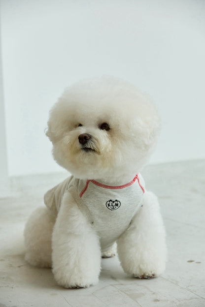 【即納】"King Of Dog" Sweat Tank Top for Pet / 「King Of Dog」スウェットタンクトップ for Pet