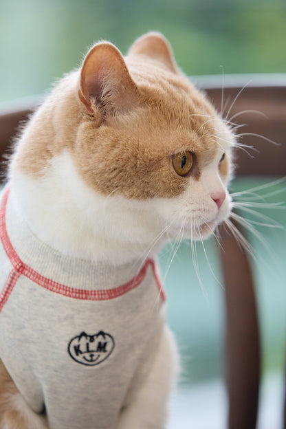 【即納】"King Of Dog" Sweat Tank Top for Pet / 「King Of Dog」スウェットタンクトップ for Pet