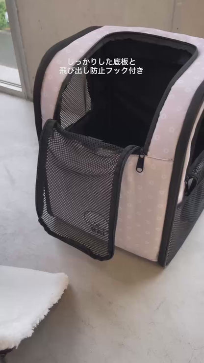 【予約商品】"KLMuCCo" Pet Carrier Backpack  / 「くるむっ子」ペットリュック