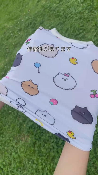 【 即納】Random Face Cooling Touch Tank Top / クーリングタッチタンクトップ