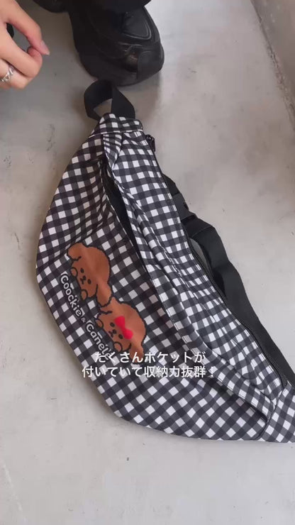 【予約商品】"KLMuCCo" Belt Bag / 「くるむっ子」ベルトバッグ
