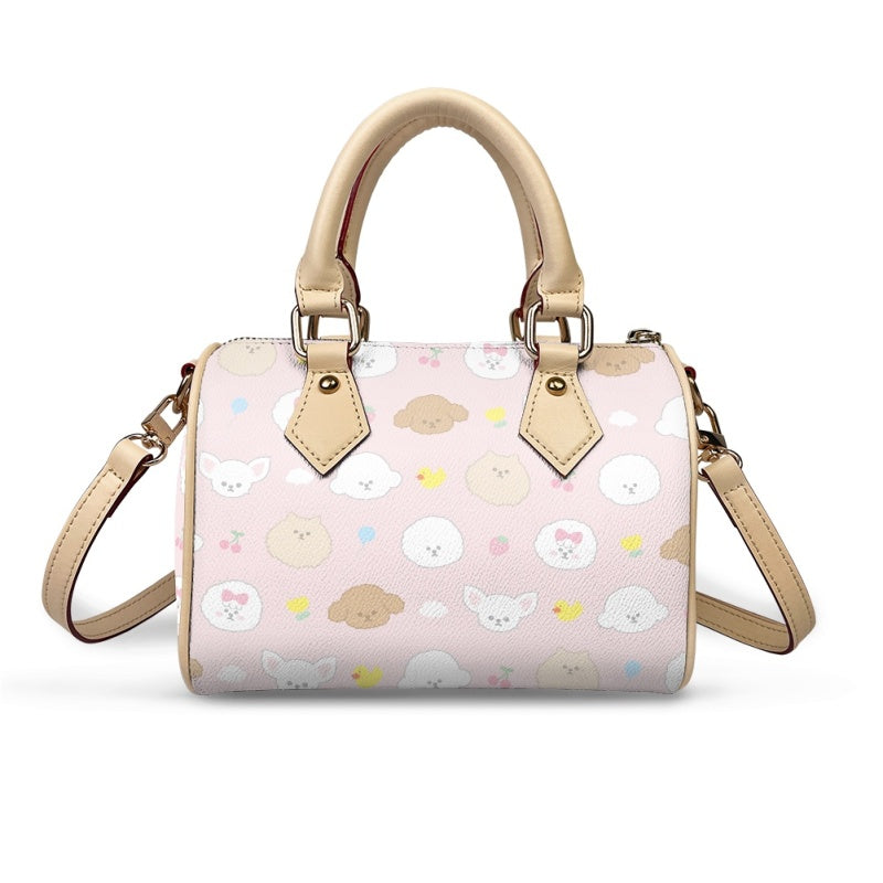 【予約商品】"KLMuCCo" Soft Pattern Mini Boston Bag / ソフトパターンミニボストンバッグ