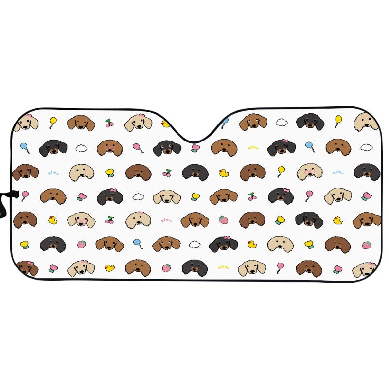 【 予約商品】"KLMuCCo" Random Face Sunshade / ランダムフェイスサンシェード