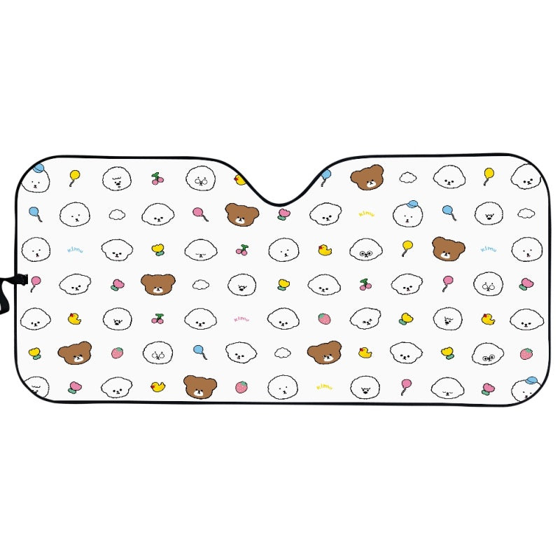 【 予約商品】"KLMuCCo" Random Face Sunshade / ランダムフェイスサンシェード