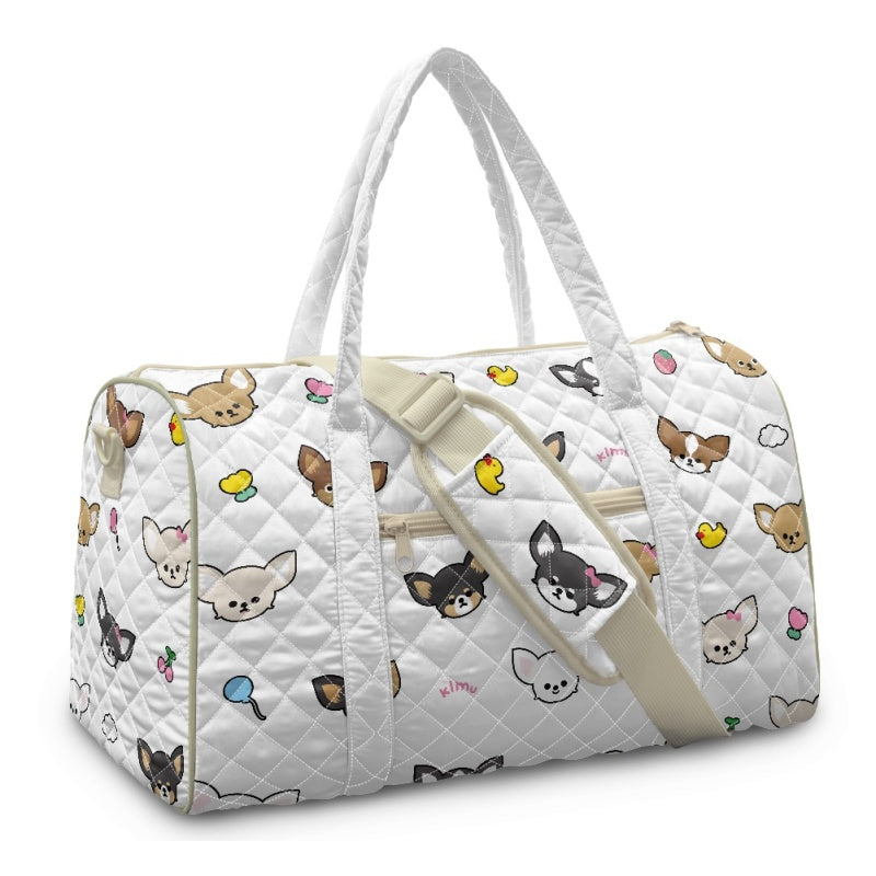 【予約商品】Random Face Quilting Travel Bag / ランダムフェイスキルティングトラベルバッグ