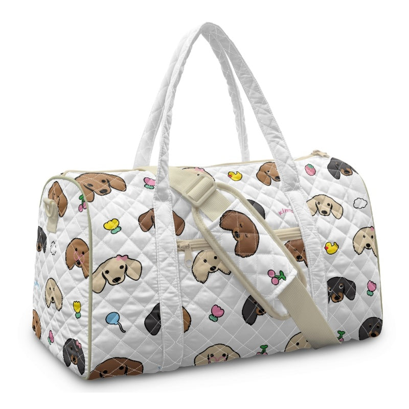 【予約商品】Random Face Quilting Travel Bag / ランダムフェイスキルティングトラベルバッグ