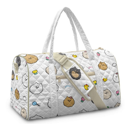 【予約商品】Random Face Quilting Travel Bag / ランダムフェイスキルティングトラベルバッグ