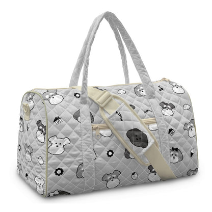 【予約商品】Random Face Quilting Travel Bag / ランダムフェイスキルティングトラベルバッグ