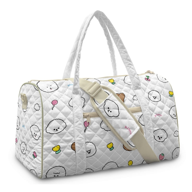【予約商品】Random Face Quilting Travel Bag / ランダムフェイスキルティングトラベルバッグ