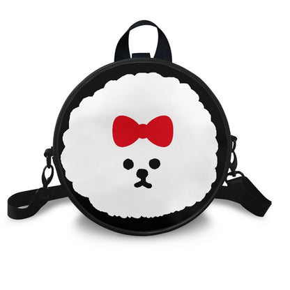 【Pre-Order】"Bichon Frise" 2way Round Bag / 「ビションフリーゼ」ラウンドバッグ