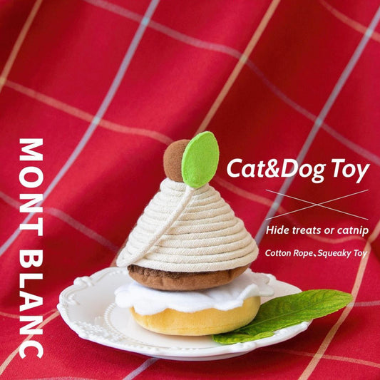 Snuffle Toy "MONT BLANC" / ノーズワークオモチャ「モンブラン」