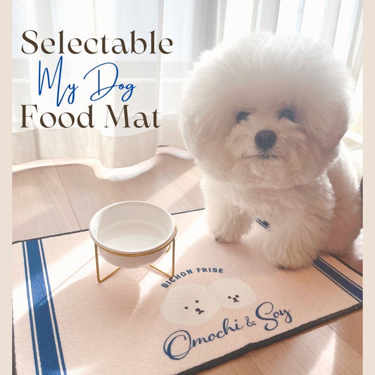 【Pre-Order】"KLMuCCo" Food Mat with name / 名入れカスタムフードマット