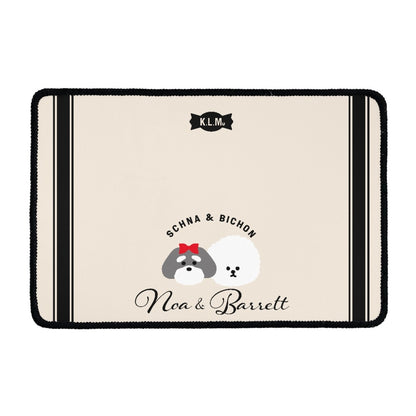 【予約商品】"KLMuCCo" Food Mat / 名入りフードマット